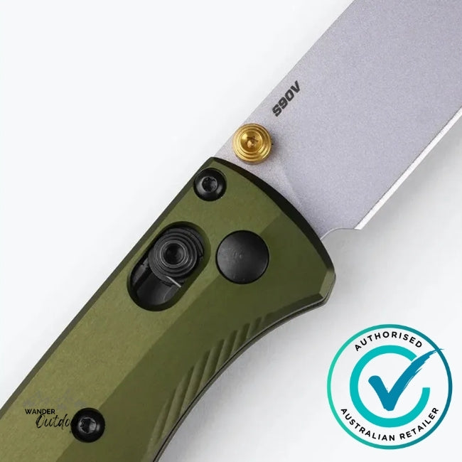 Benchmade 533SL-10 Mini Bugout | Woodland Green | Folding Knife