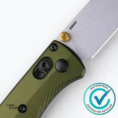 Benchmade 533SL-10 Mini Bugout | Woodland Green | Folding Knife