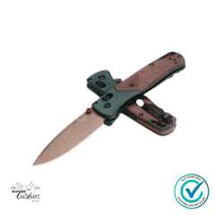 Benchmade 535FE-2602 Bugout | Taiga Green | Drop-Point