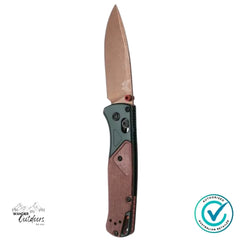 Benchmade 535FE-2602 Bugout | Taiga Green | Drop-Point