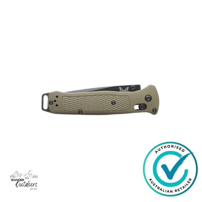 Benchmade 537BK-06 Bailout | Ranger Green | Tanto Folding Knife