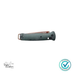 Benchmade 537FE-2601 Bailout | Taiga Green | Tanto