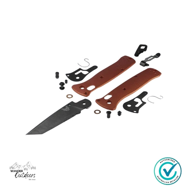 Benchmade 537SBK-07 Bailout® | Burnt Copper Aluminium | BK Tanto Folding Knife