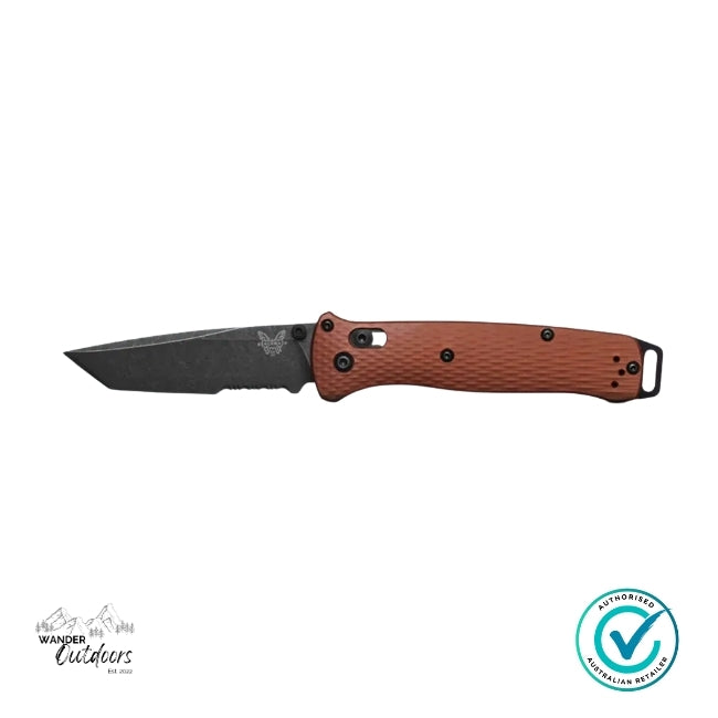 Benchmade 537SBK-07 Bailout® | Burnt Copper Aluminium | BK Tanto Folding Knife
