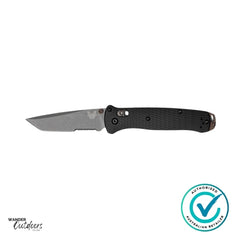 Benchmade 537SGY-03 Bailout Axis Folding Knife Butterfly Edge