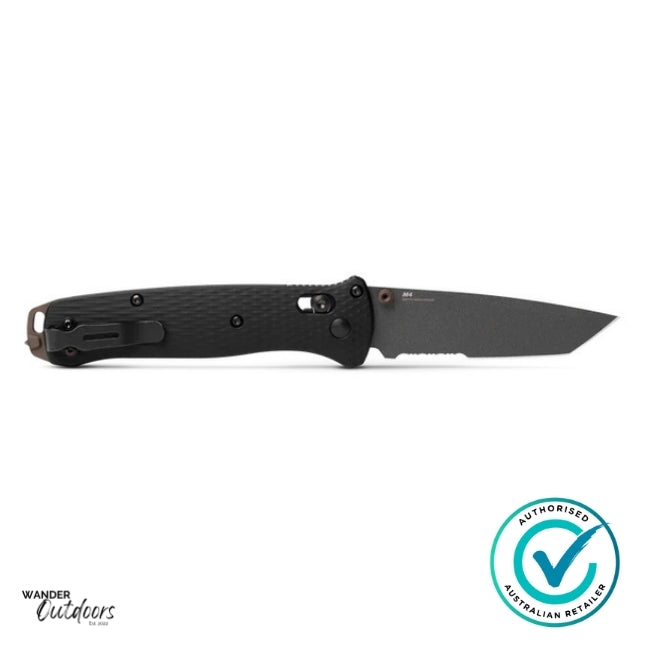 Benchmade 537SGY-03 Bailout Axis Folding Knife Clip Edge