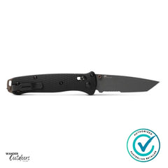 Benchmade 537SGY-03 Bailout Axis Folding Knife Clip Edge
