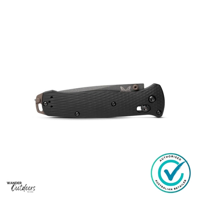 Benchmade 537SGY-03 Bailout Axis Folding Knife Folded