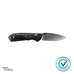 Benchmade 560-03 Freek Axis Folding Knife Clip Edge Flat Lay