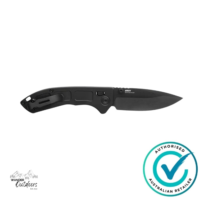 Benchmade 743BK-01  Mini Narrows | Black Titanium Axis Folding Knife