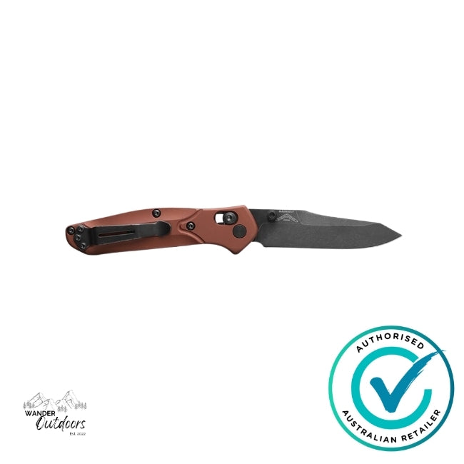 Benchmade 945BK-03 Mini Osborne| Burnt Copper Aluminium Folding Knife