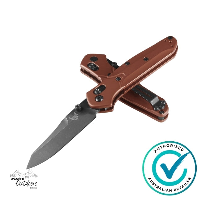 Benchmade 945BK-03 Mini Osborne| Burnt Copper Aluminium Folding Knife