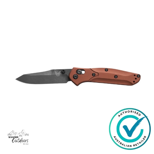 Benchmade 945BK-03 Mini Osborne| Burnt Copper Aluminium Folding Knife