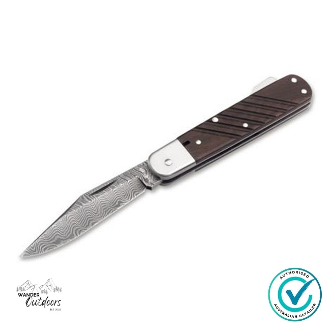 Boker 98K-Damascus Folding Knife