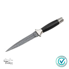 Boker MG-42 Damast Dagger Fixed Blade Knife