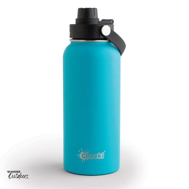 Cheeki 1 Litre Insulated Adventure Bottle Aqua