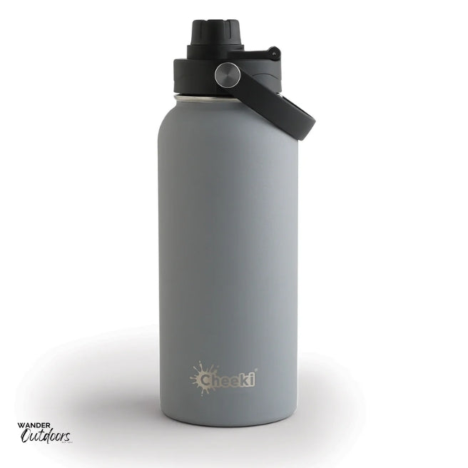 Cheeki 1 Litre Insulated Adventure Bottle Slate