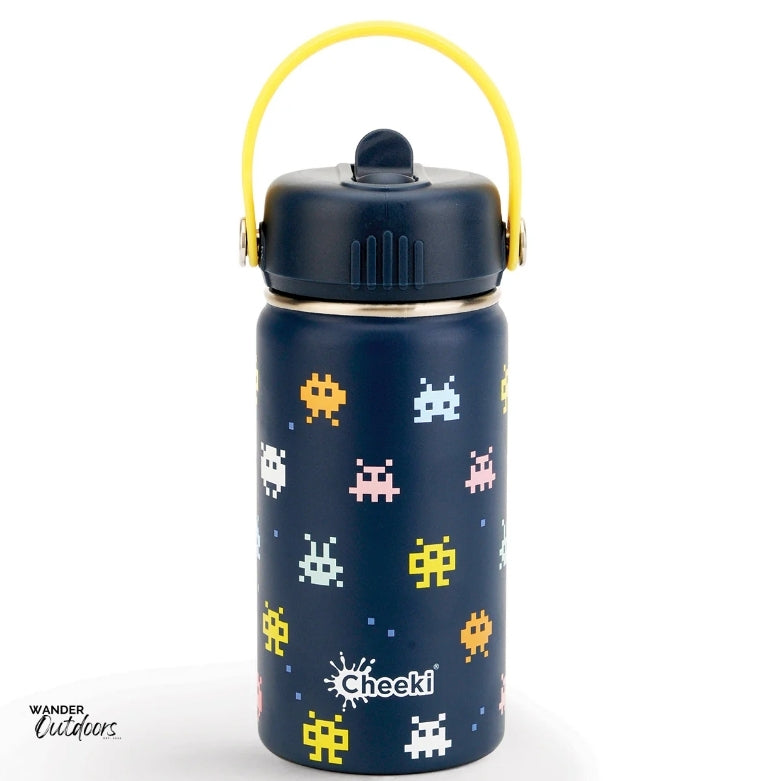 Cheeki 400ml Insulated Adventure Kids Drink Bottles Arcade