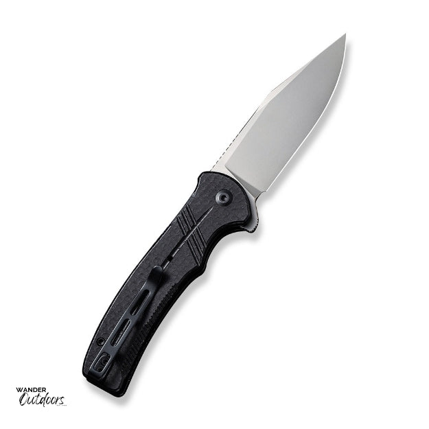 Civivi C20038D-7 Cogent Folding Knife, Black Micarta Button Lock Flipper