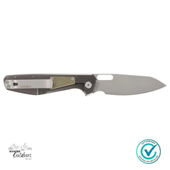 Gerber Slimsada Folding Knife side view – exposed barrel construction and rugged everyday carry design.