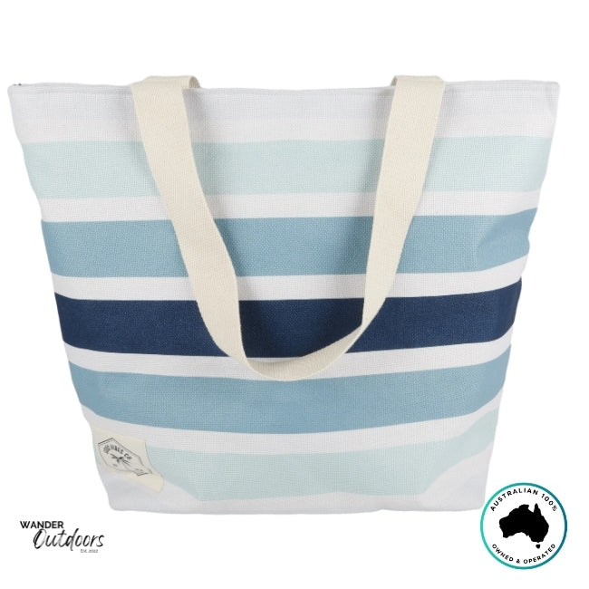 Good Vibes Co. Canvas Beach Bag