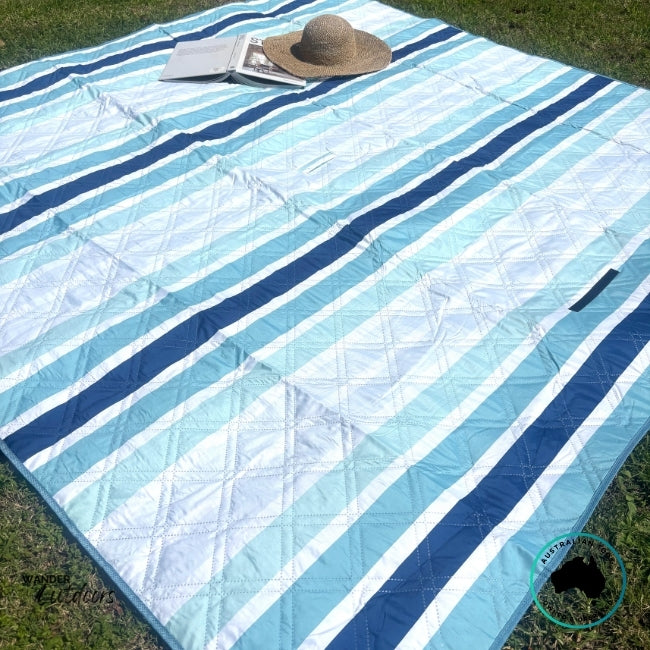 Good Vibes Co. Premium Picnic Blanket