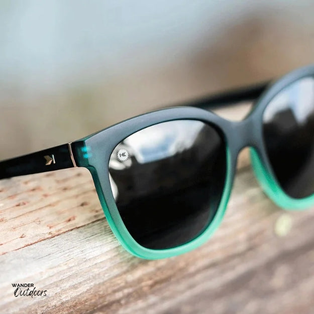 Affordable Knockaround Deja View Sunglasses Rising Tide Close Up 