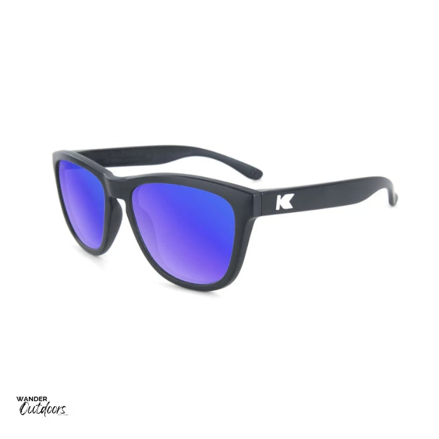 Knockaround Kids Premiums Sunglasses Black Moonshine Flyover