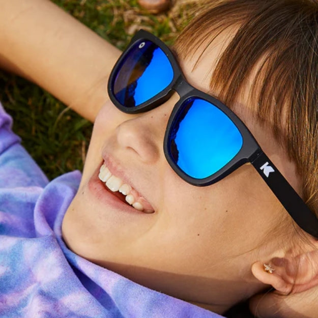 Knockaround Kids Premiums Sunglasses Black Moonshine At Park