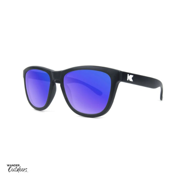 Knockaround Kids Premiums Sunglasses Black Moonshine Side View