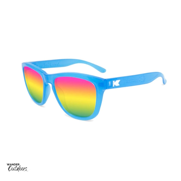 Knockaround Kids Premiums Sunglasses Rainbow Blues Flyover