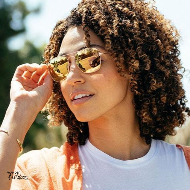 Unisex Affordable Knockaround Mount Evans Sunglasses Rose Gold Copper Outdoors