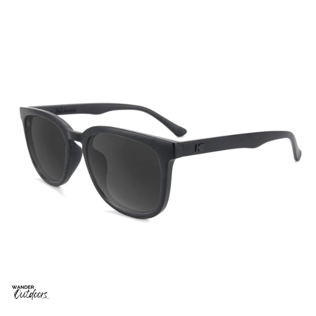 Knockaround Paso Robles Sunglasses Black on Black Flyover