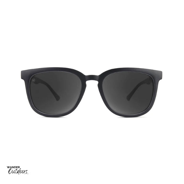 Knockaround Paso Robles Sunglasses Black on Black Front View