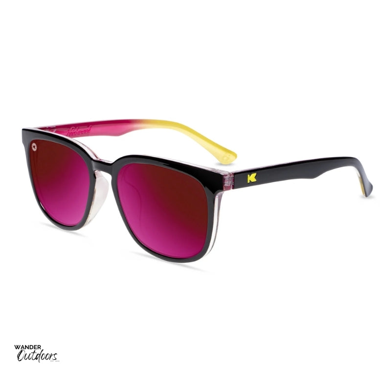 Knockaround Unisex Sunglasses Paso Robles - Midnight Snack Flyover View