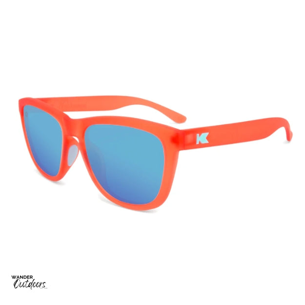 Knockaround Premiums Sport Sunglasses Fruit Punch Aqua Flyover
