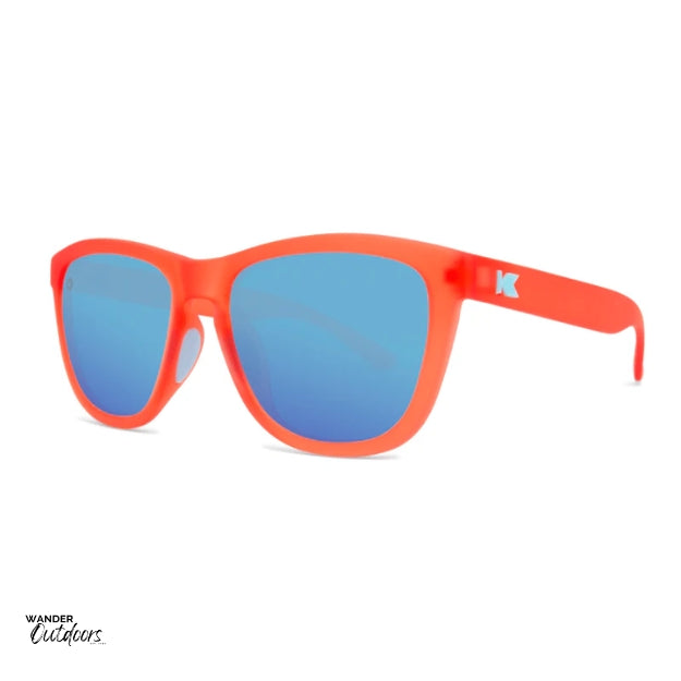 Knockaround Premiums Sport Sunglasses Fruit Punch Aqua Side View