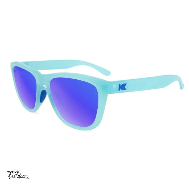 Knockaround Premiums Sport Sunglasses Icy Blue Moonshine Flyover