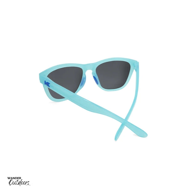 Knockaround Premiums Sport Sunglasses Icy Blue Moonshine Rear View