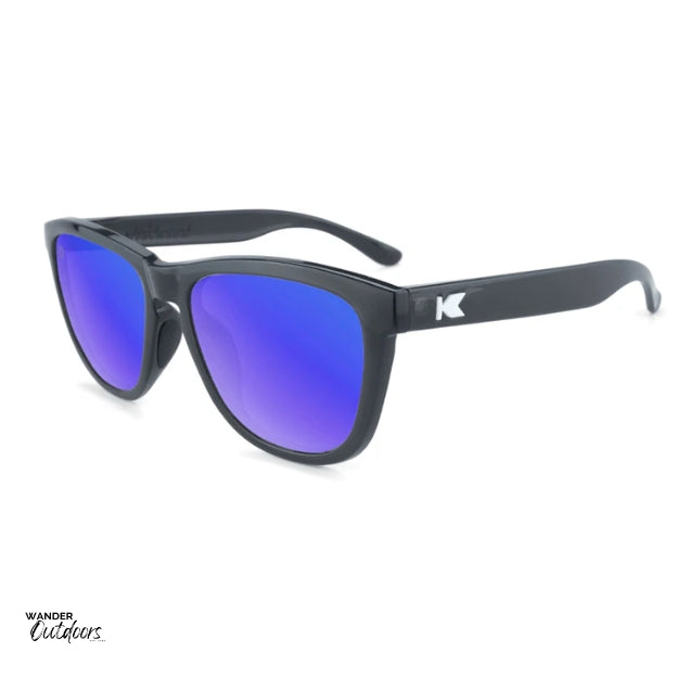 Knockaround Premiums Sport Sunglasses Jelly Black Moonshine Flyover