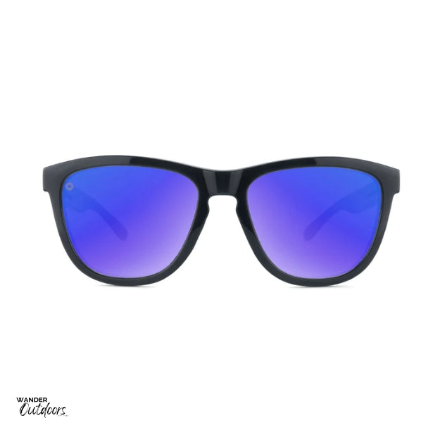 Knockaround Premiums Sport Sunglasses Jelly Black Moonshine Front View