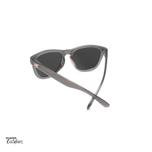 Knockaround Premiums Sport Sunglasses Jelly Grey Peach Rear View