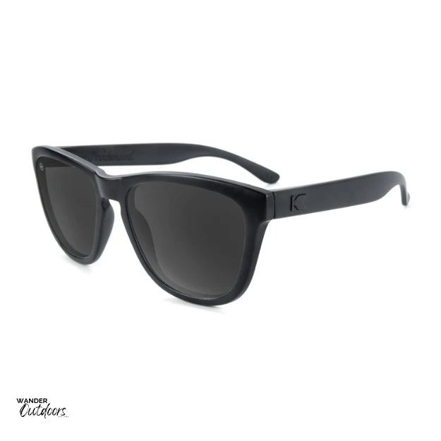 Knockaround Premiums Sunglasses Black on Black Flyover