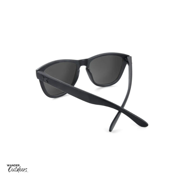 Knockaround Premiums Sunglasses Black on Black Rear View