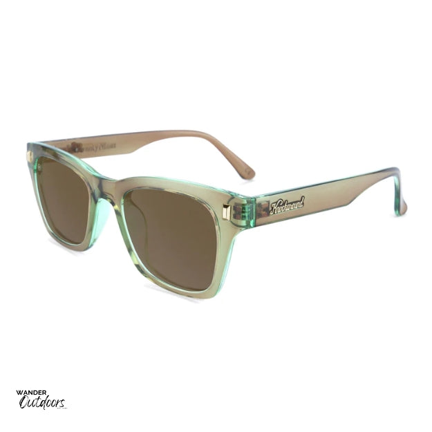 Unisex Knockaround Seventy Nines Sunglasses Aged Sage Flyover