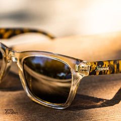 Unisex Knockaround Seventy Nines Sunglasses On the Rocks Close Up