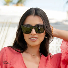 Affordable Unisex Knockaround Songbirds Sunglasses Piano Black At the Park