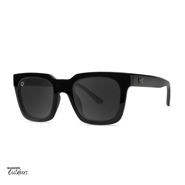 Affordable Unisex Knockaround Songbirds Sunglasses Piano Black Side View