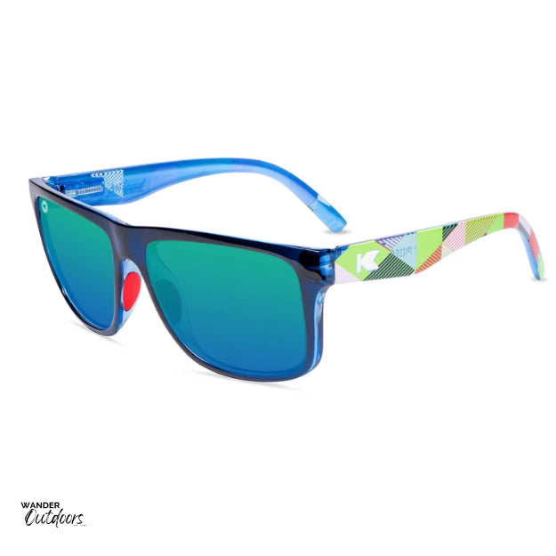 Affordable Unisex Knockaround Torrey Pines Sport Sunglasses Cubic Flyover