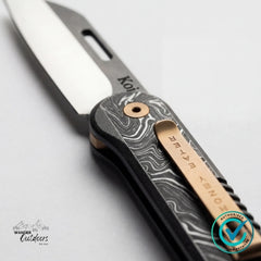 Koi Knives Harry The Honey Eater G10 EDC Pocket Knife
